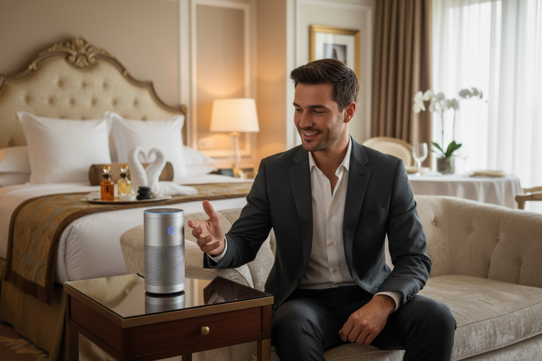 CEBS Powered Voice Concierge for In-Room Experience: Controlling Comfort, Dining & Services