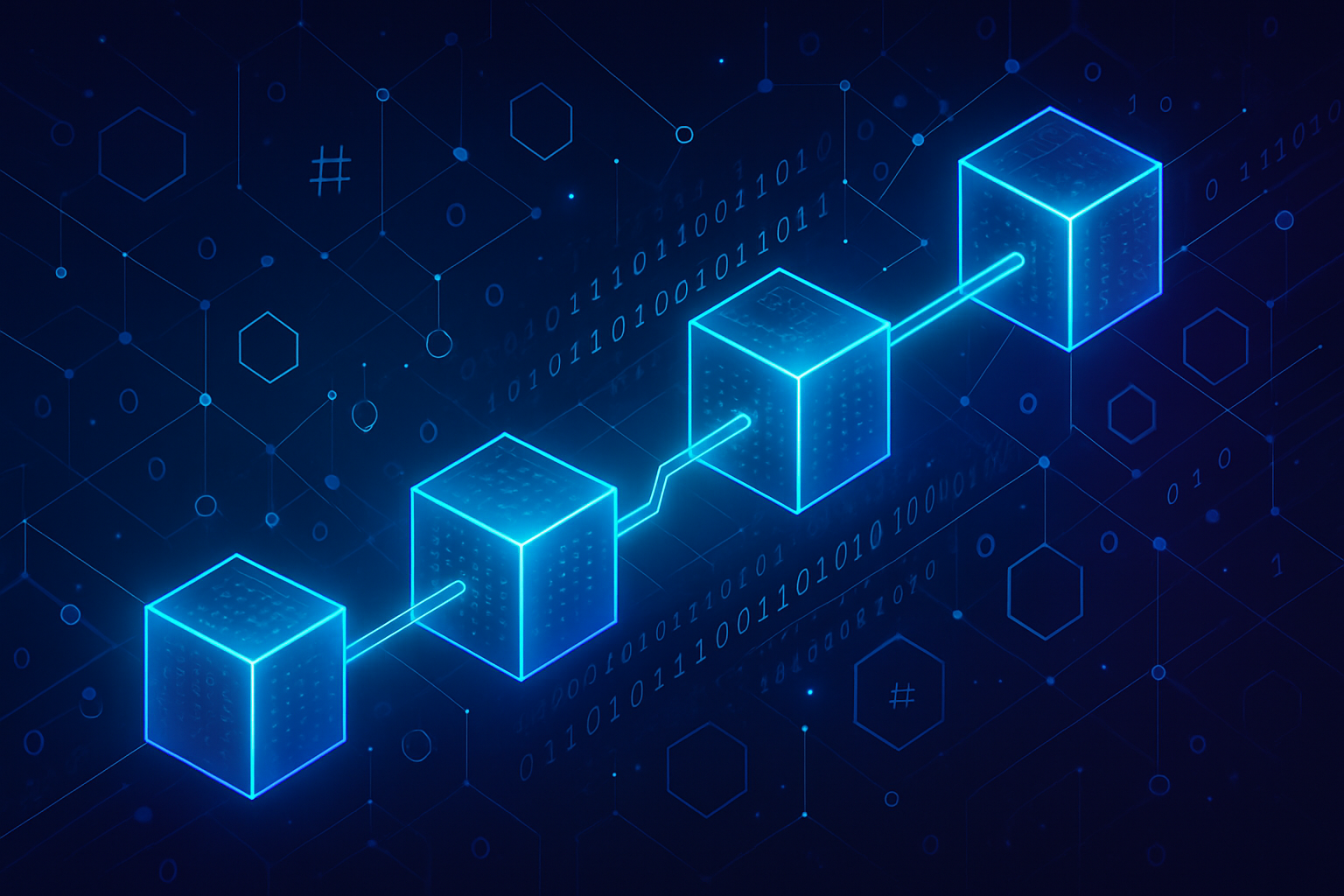this picture shows the how Blockchain will work